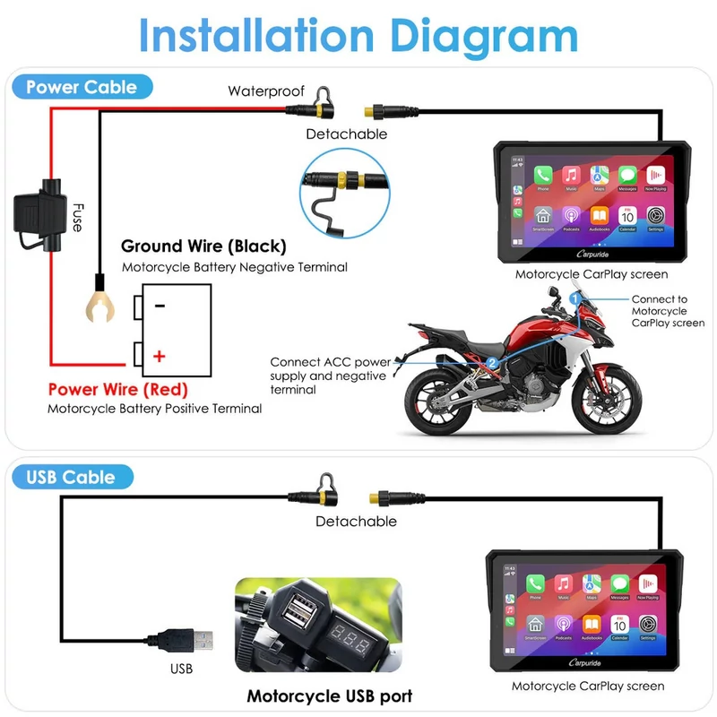 Carpuride W702 Pro CarPlay, Android Auto