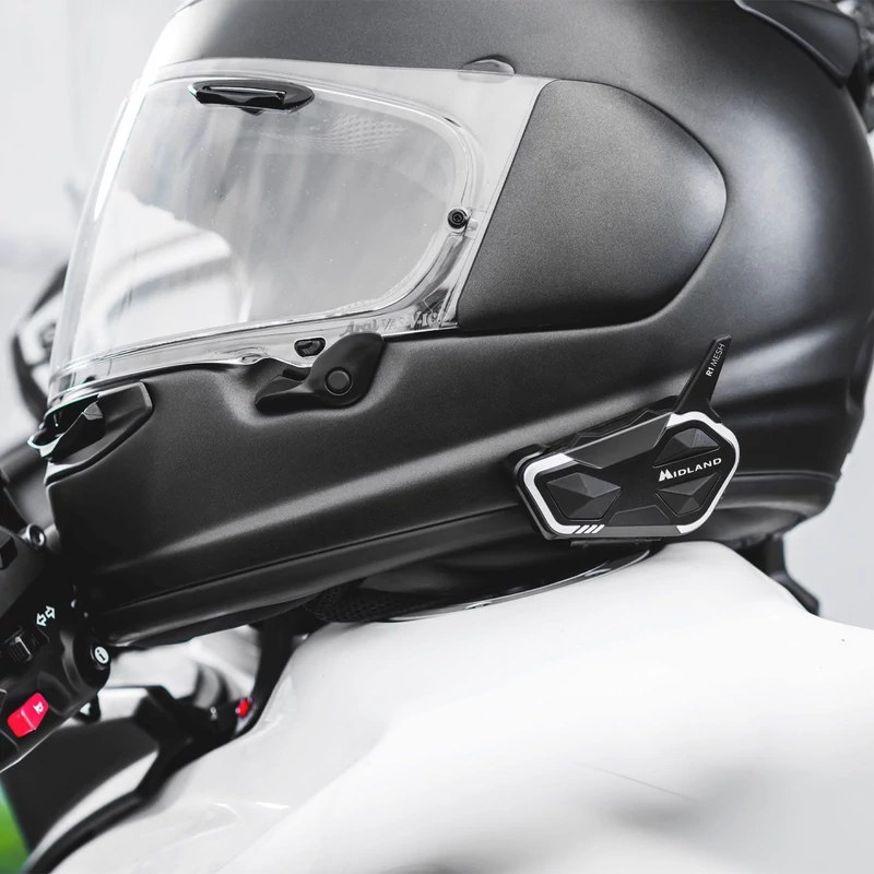 Midland R1 Twin Mesh és Bluetooth hybrid motoros kommunikáció