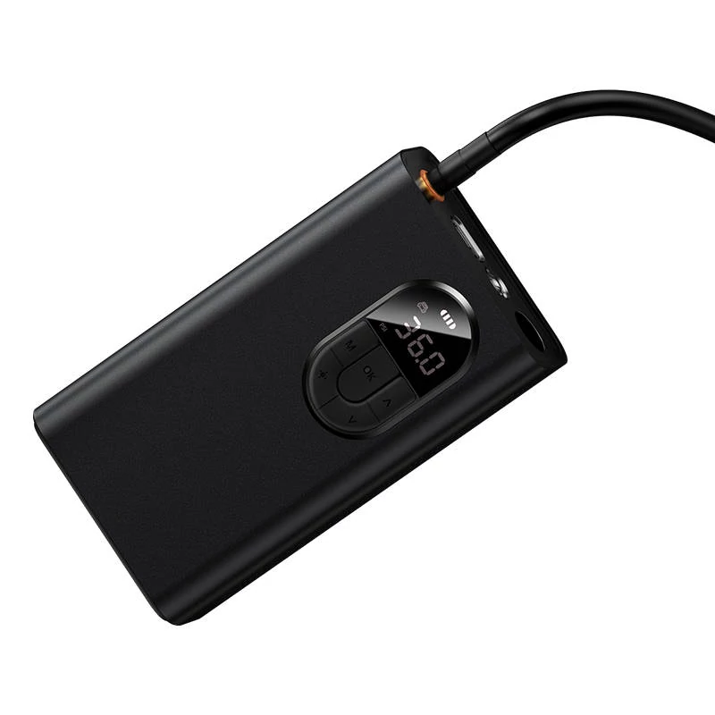 Baseus-mini-autokompresszor-2500-mAh-akkumulatorral-fekete