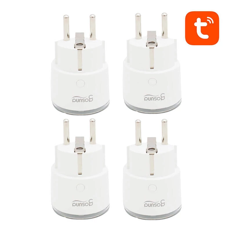 Gosund SP111-4 smart WiFi aljzat 3680W 16A, Tuya 4-pack