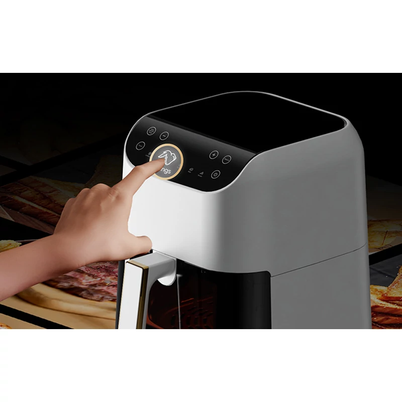 Xiaomi Deerma KZ130W Légfritőz, 1300W, olaj nélküli sütő, 5,5L