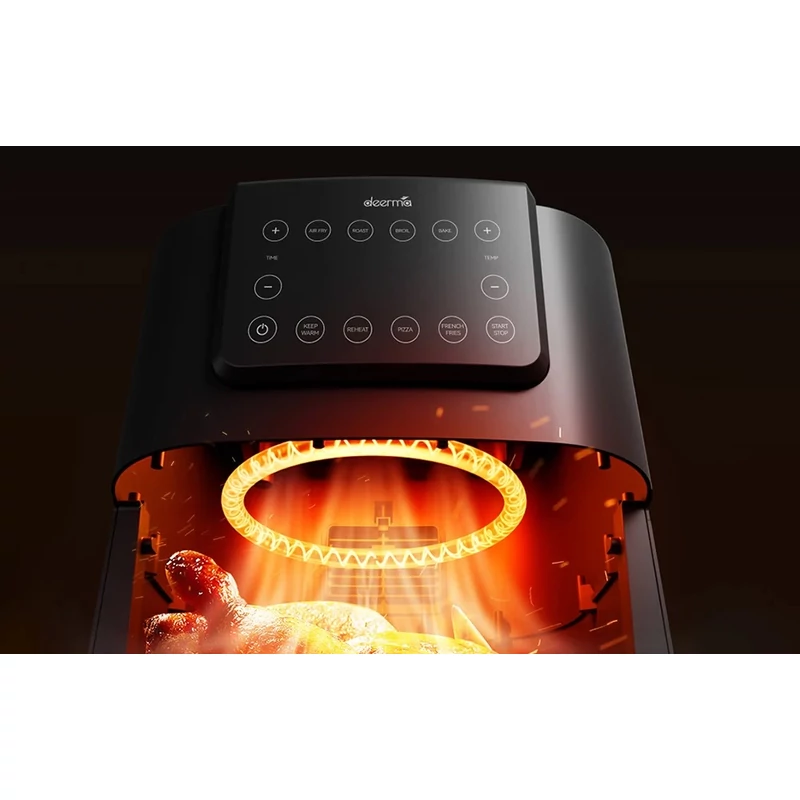 Xiaomi Deerma KZ120W Légfritőz, 1700W, olaj nélküli sütő