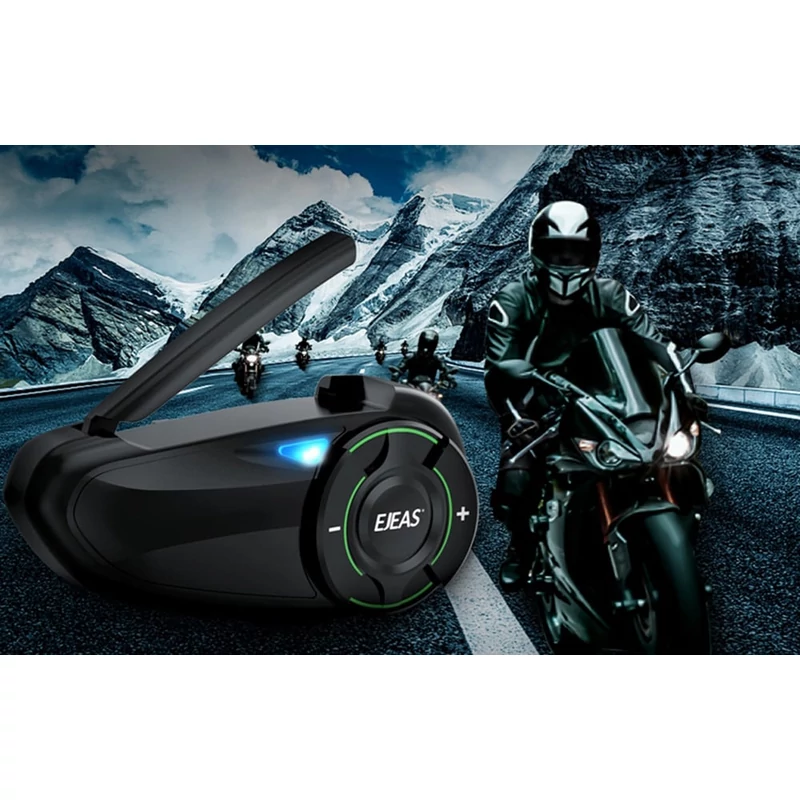 EJEAS Q8 Mesh motoros kommunikáció