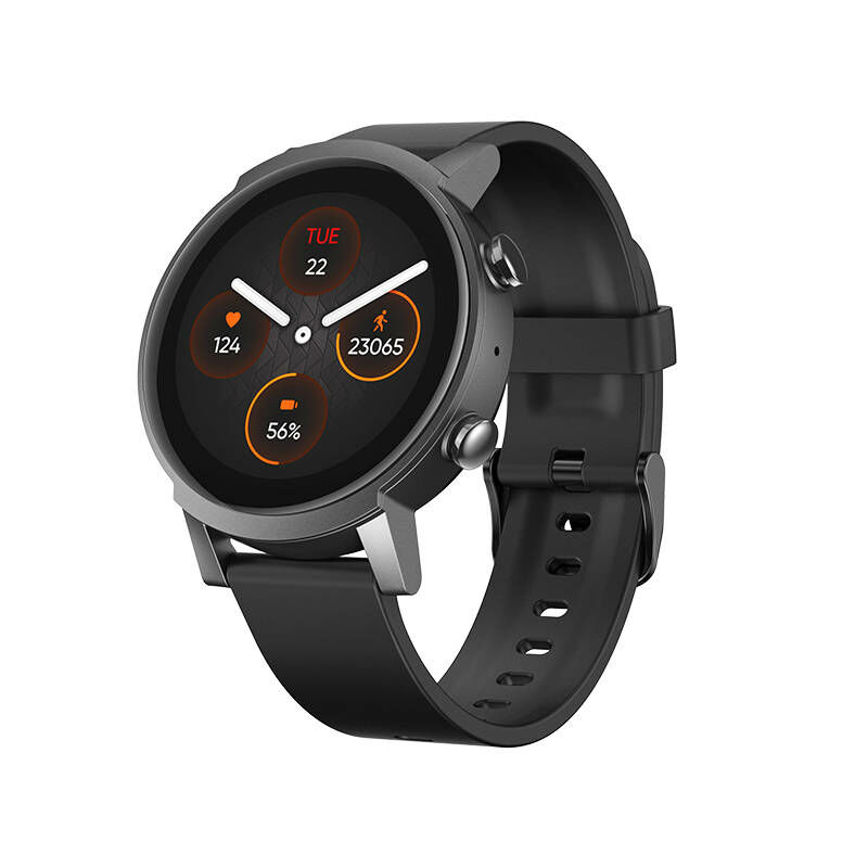Mobvoi TicWatch E3 okosóra, smartwatch, Panther Black