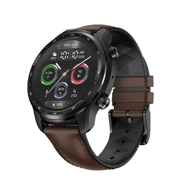 Mobvoi TicWatch Pro 3 Ultra LTE okosóra, smartwatch, Shadow Black
