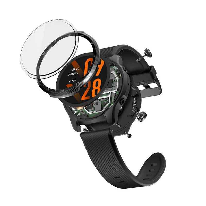 Mobvoi TicWatch Pro 3 Ultra GPS okosóra, smartwatch, Shadow Black