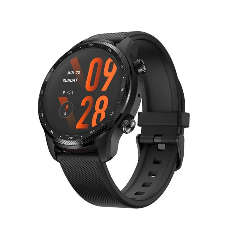 Mobvoi TicWatch Pro 3 Ultra GPS okosóra, smartwatch, Shadow Black