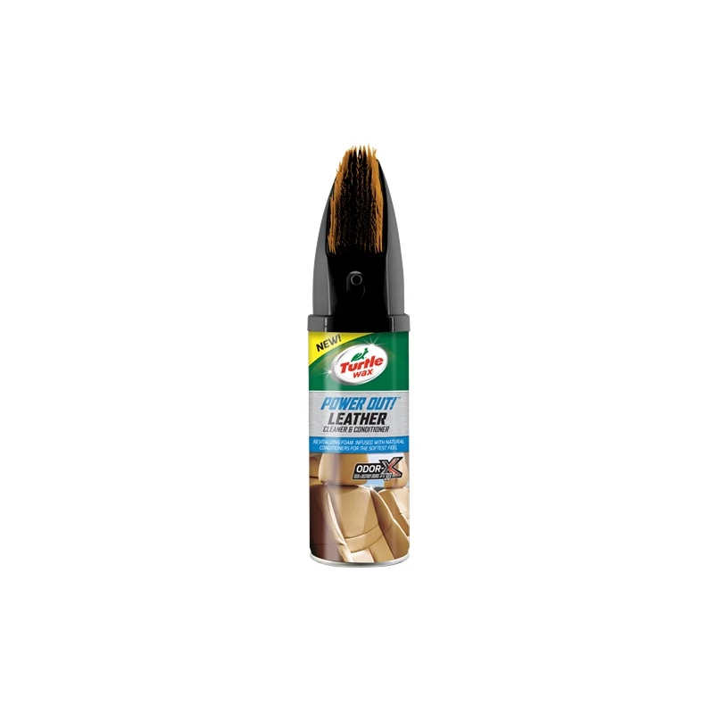 Turtle Wax Power Out kefés bőrtisztító hab szagsemlegesítővel 400 ml