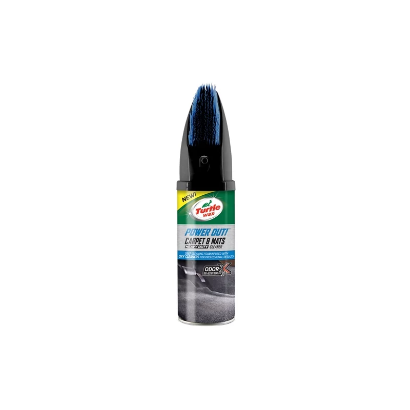 Turtle Wax Power Out kefés szőnyegtisztító hab szagsemlegesítővel 400 ml