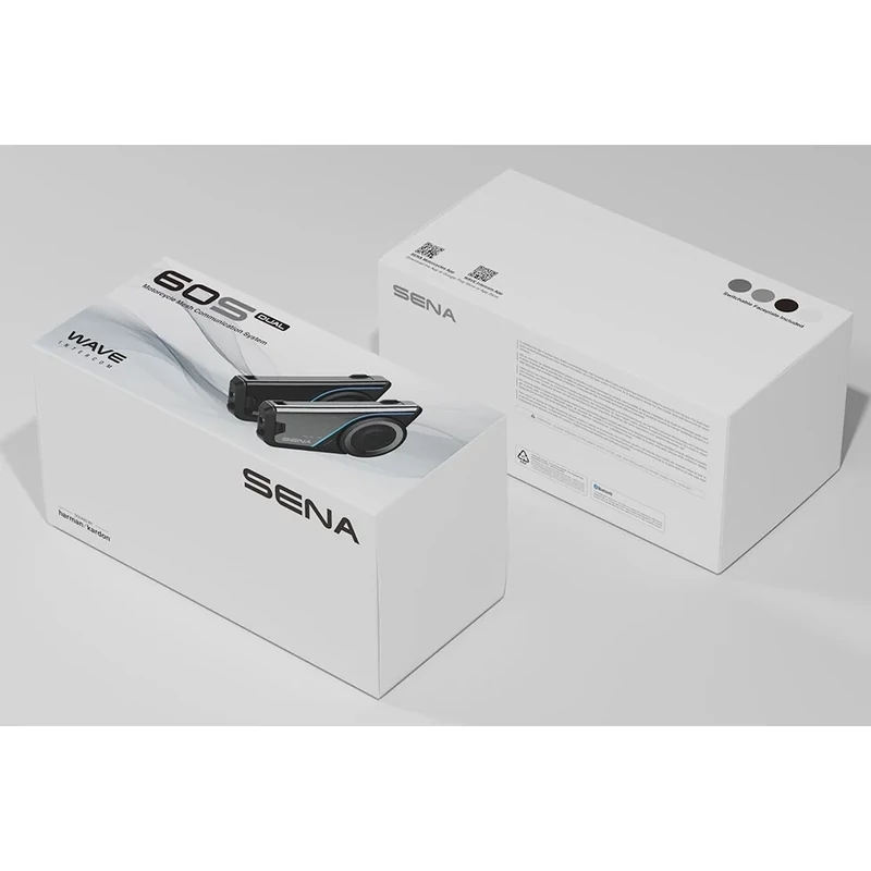 SENA 60S Dual pack kommunikációs rendszer Mesh 3.0, WAVE Intercom