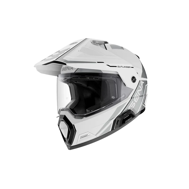 Sena Outlander White, Integrált Mesh, Harman Kardon