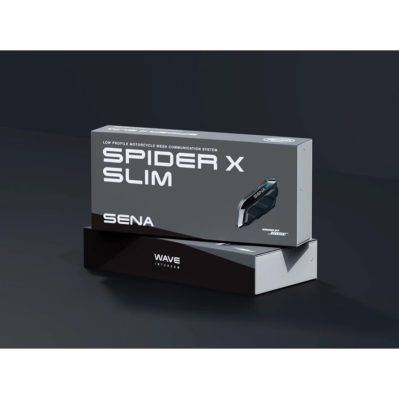 Sena Spider X Slim Mesh Motoros kommunikáció
