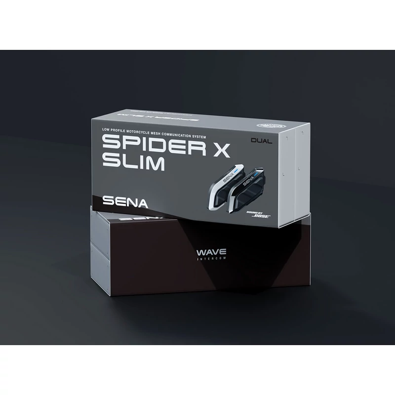 Sena Spider X Slim Mesh, DUPLA Motoros kommunikáció