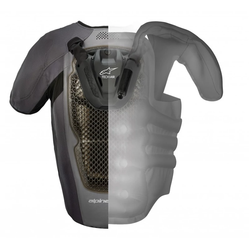 Alpinestars Tech Air 5 mellény, légzsák mellény, airbag vest