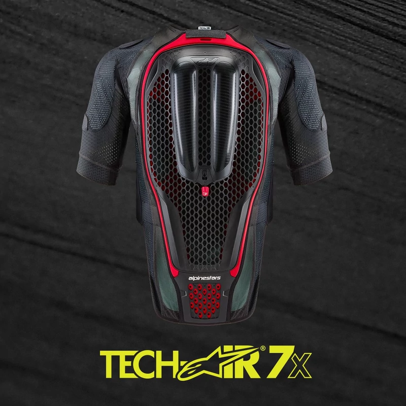 Alpinestars Tech Air 7X, légzsák mellény, airbag vest