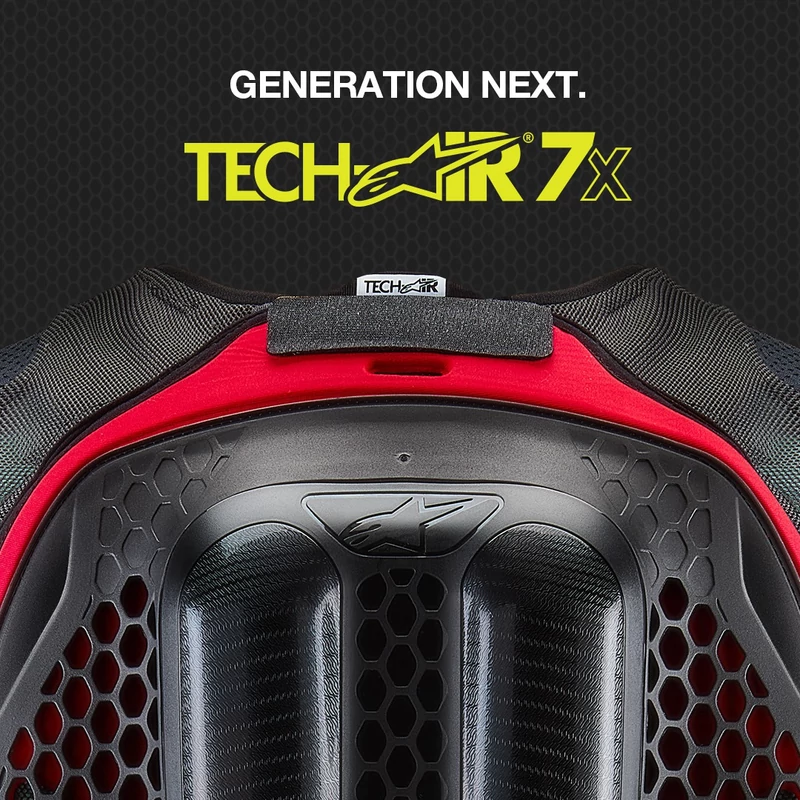 Alpinestars Tech Air 7X, légzsák mellény, airbag vest