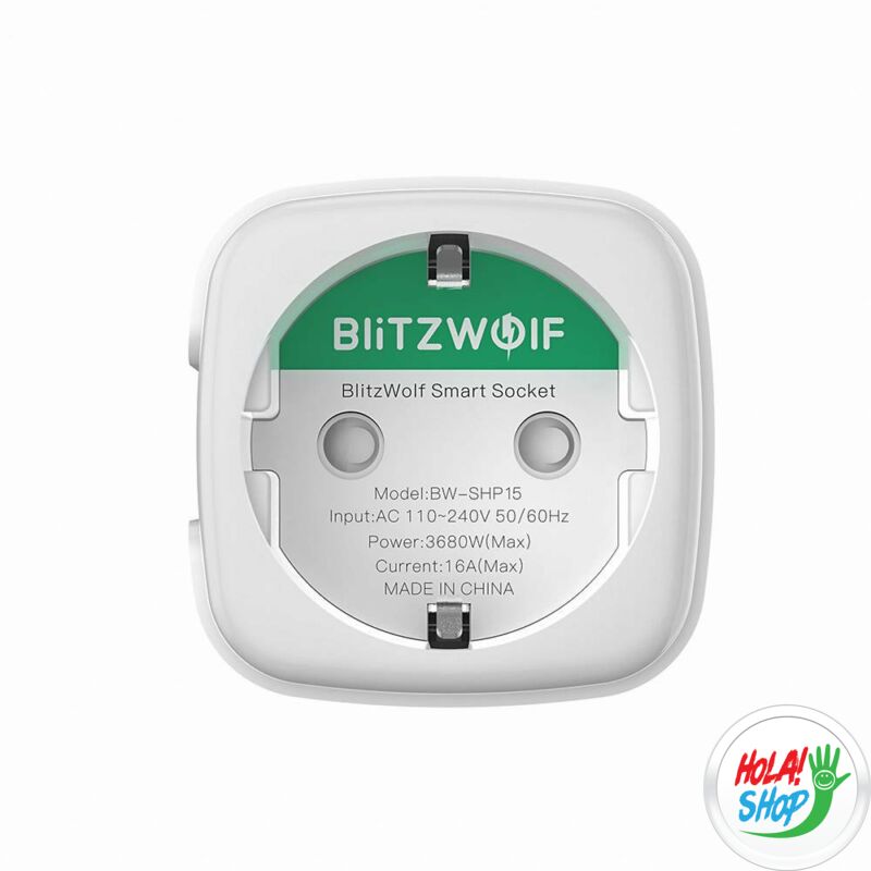Blitzwolf BW-SHP15 smart socket, ZigBee, 3680W