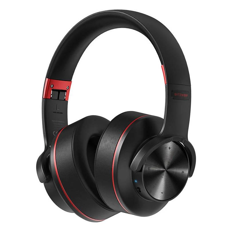 Blitzwolf BW-HP2 Pro vezeték nélküli fejhallgató, fekete