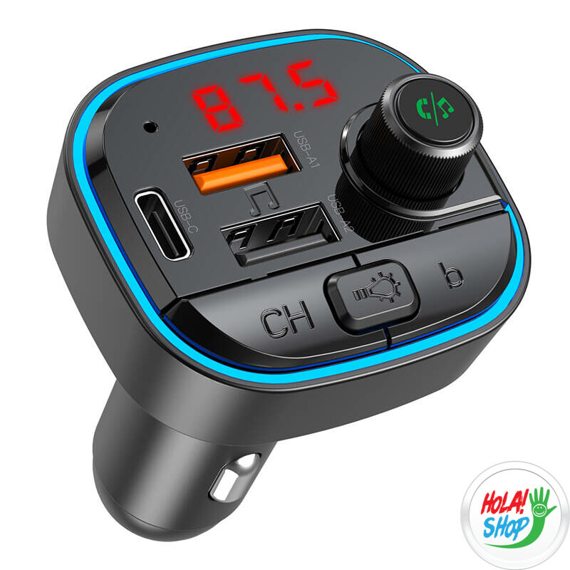 Ładowarka samochodowa XO Smart Bluetooth BCC11 MP3 + 5V3.1A  (czarny)