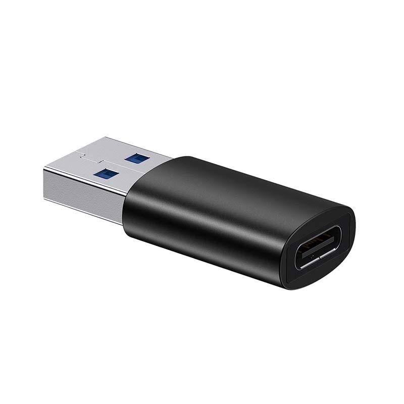 Baseus Ingenuity USB-A – USB-C OTG adapter (fekete)