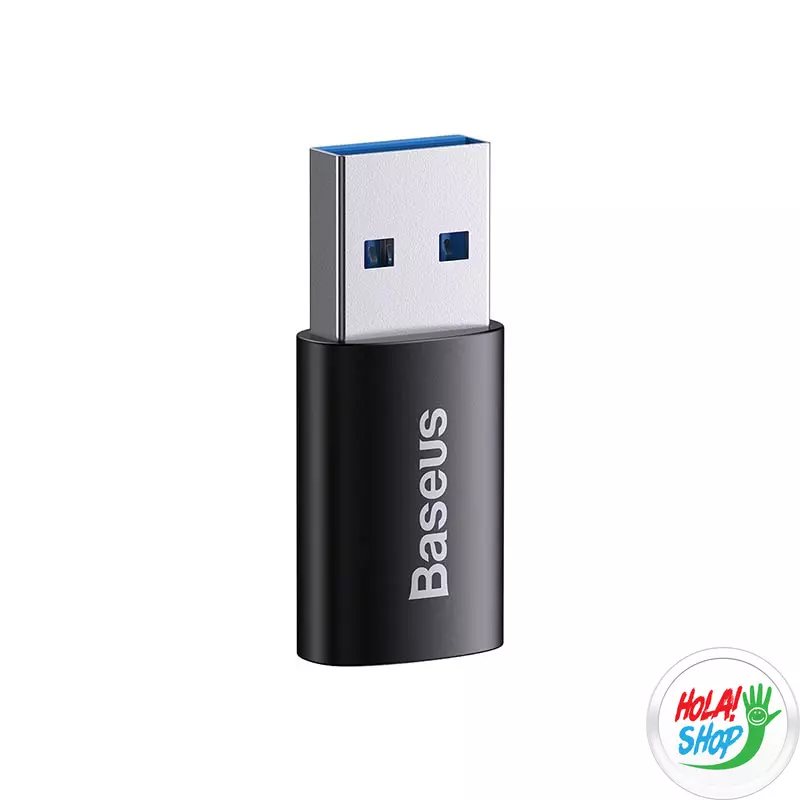 Baseus Ingenuity USB-A – USB-C OTG adapter, fekete