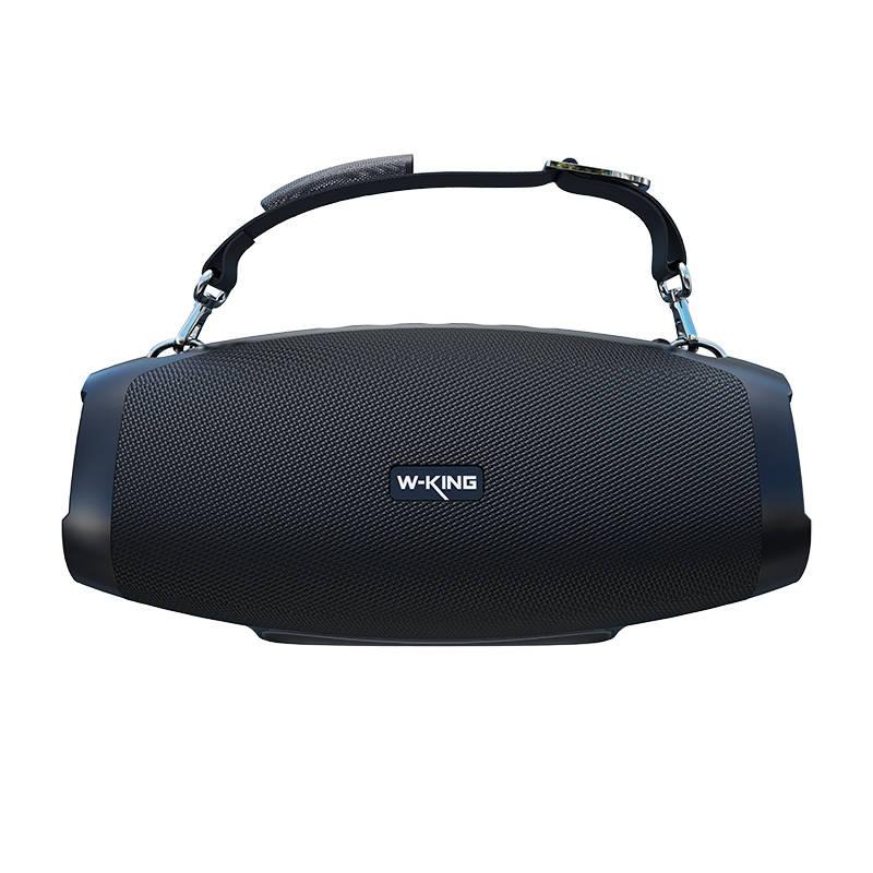 W-KING X10 vezeték nélküli Bluetooth hangszóró, mikrofonnal, 60W, fekete