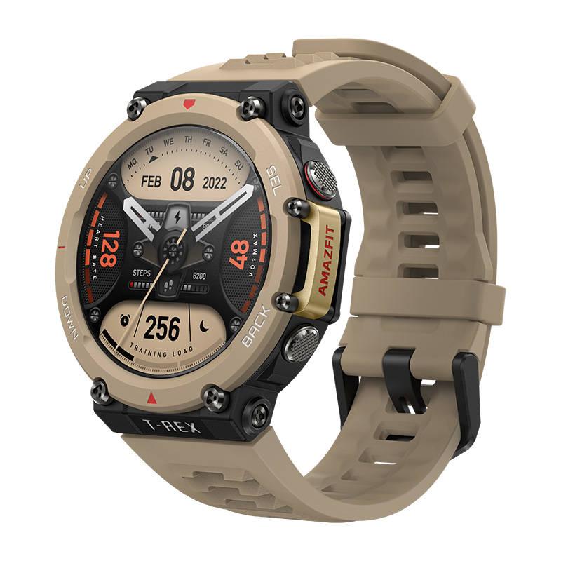 Amazfit T-Rex 2 Okosóra (homokszínű)