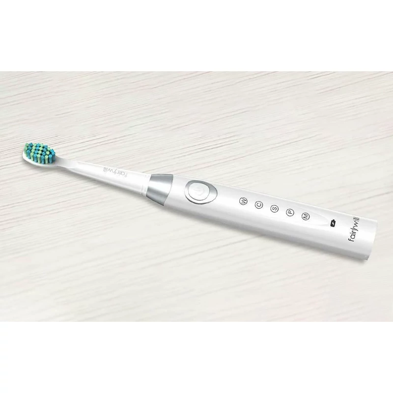 FairyWill sonic fogkefe fejkészlettel, fehér FW-508